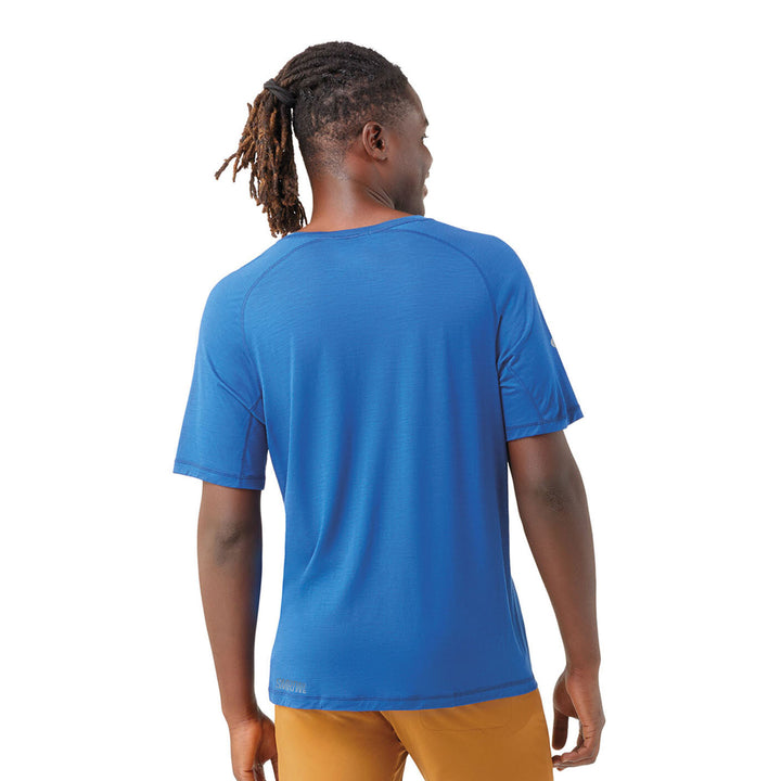 Smartwool Men's Active Ultralite Short Sleeve #color_blueberry-hill