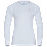 ODLO Women's Active Warm Eco Baselayer Top Fudge / X-Small-Fudge / Small-Fudge / Medium-Fudge / Large-Fudge / X-Large #- 53 Degrees North 