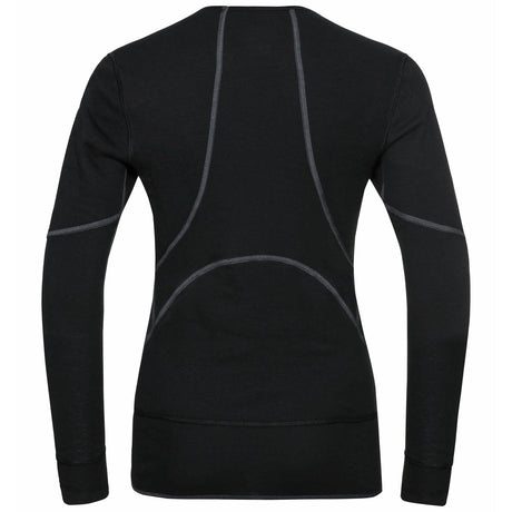 ODLO Women's Active X-Warm Eco Baselayer Top Black / X-Small-Black / Small-Black / Medium-Black / Large-Black / X-Large #- 53 Degrees North 