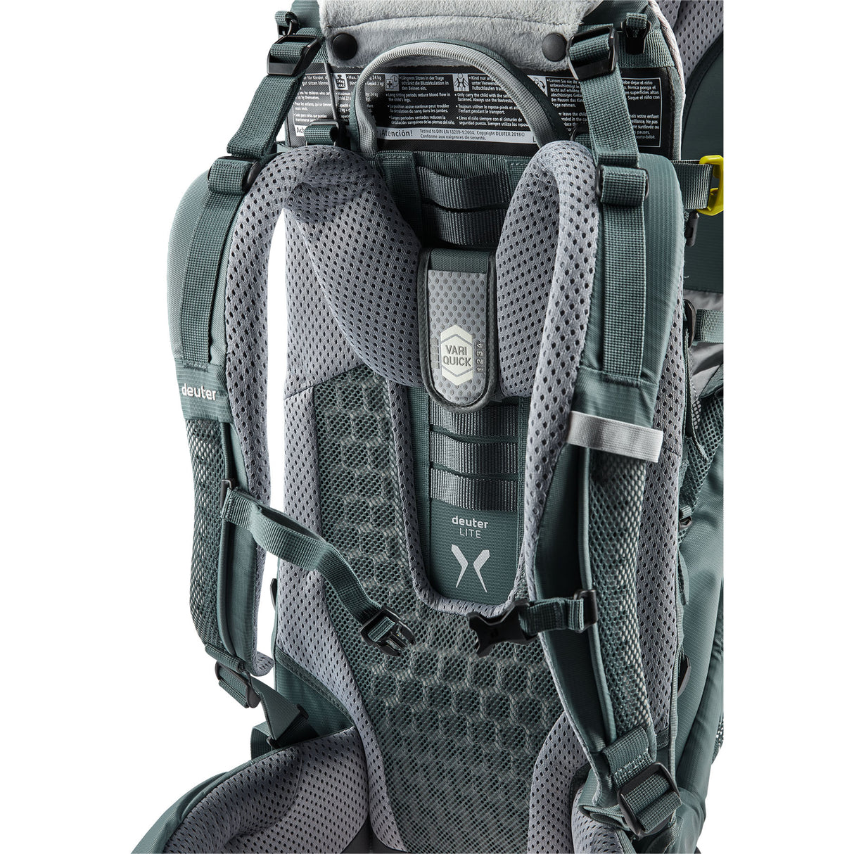 Deuter Kid Comfort Active Child Carrier Teal #- 53 Degrees North 