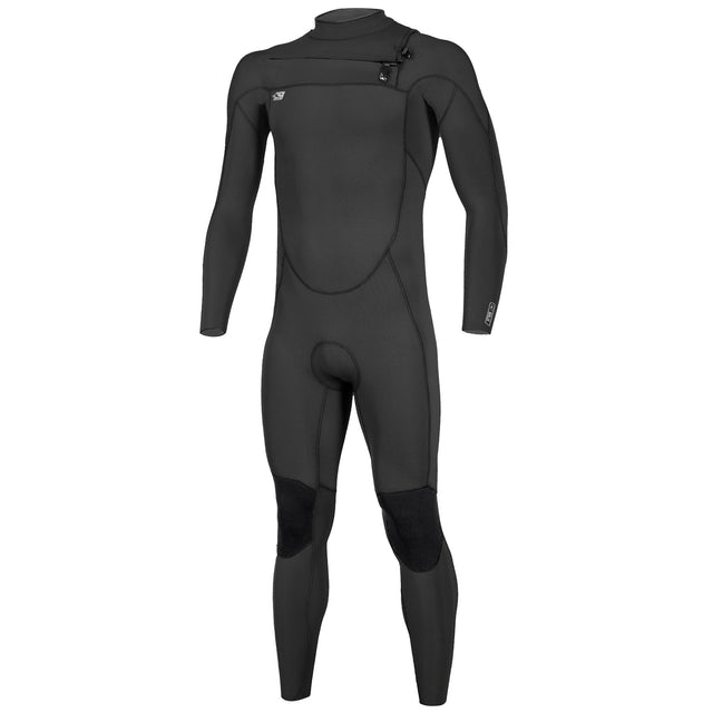 O'Neill Men's Ninja 3/2mm Chest Zip Full Wetsuit Black / Small-Black / Medium-Black / Large-Black / X-Large #- 53 Degrees North 