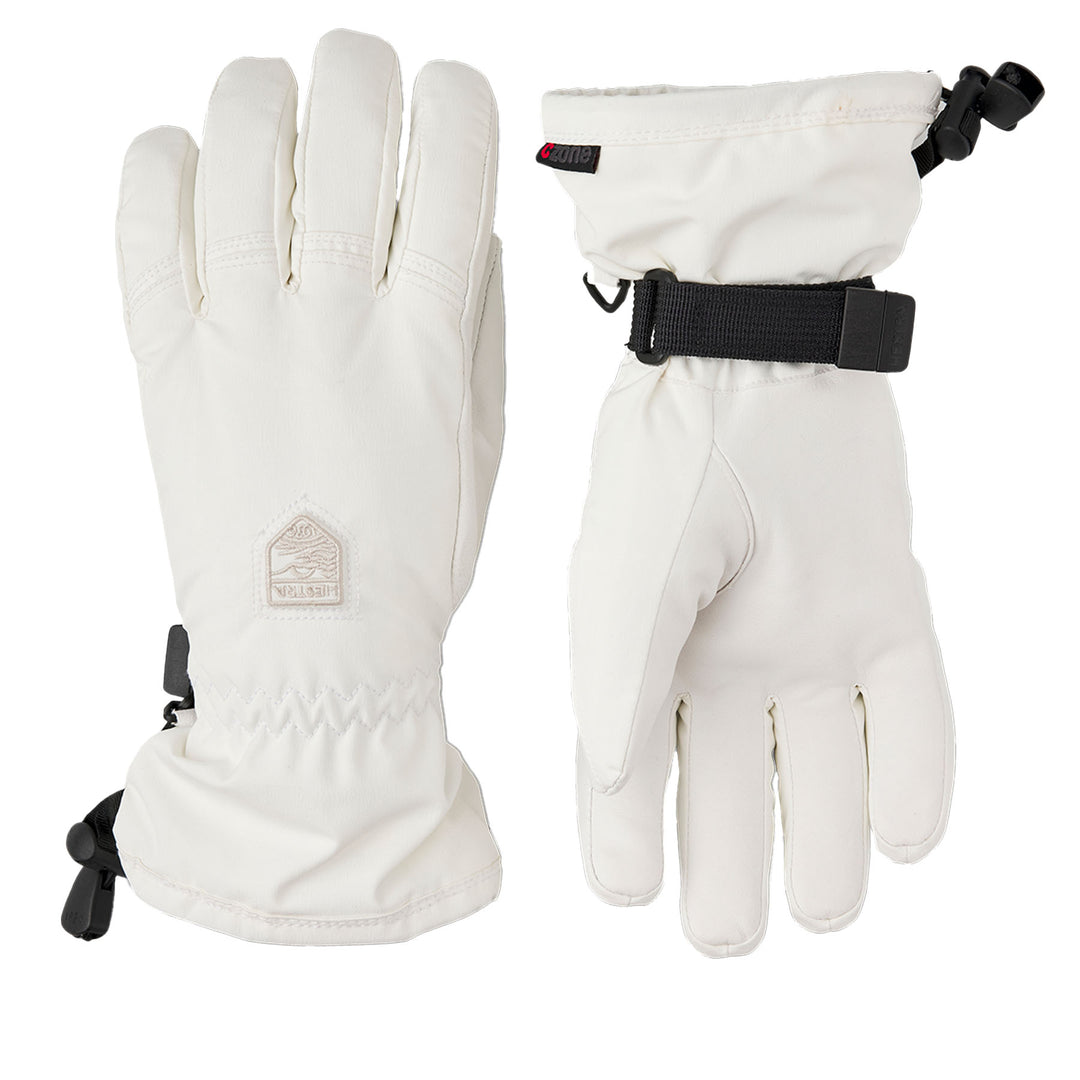 Hestra Women's Powder CZone Ski Gloves #color_ivory