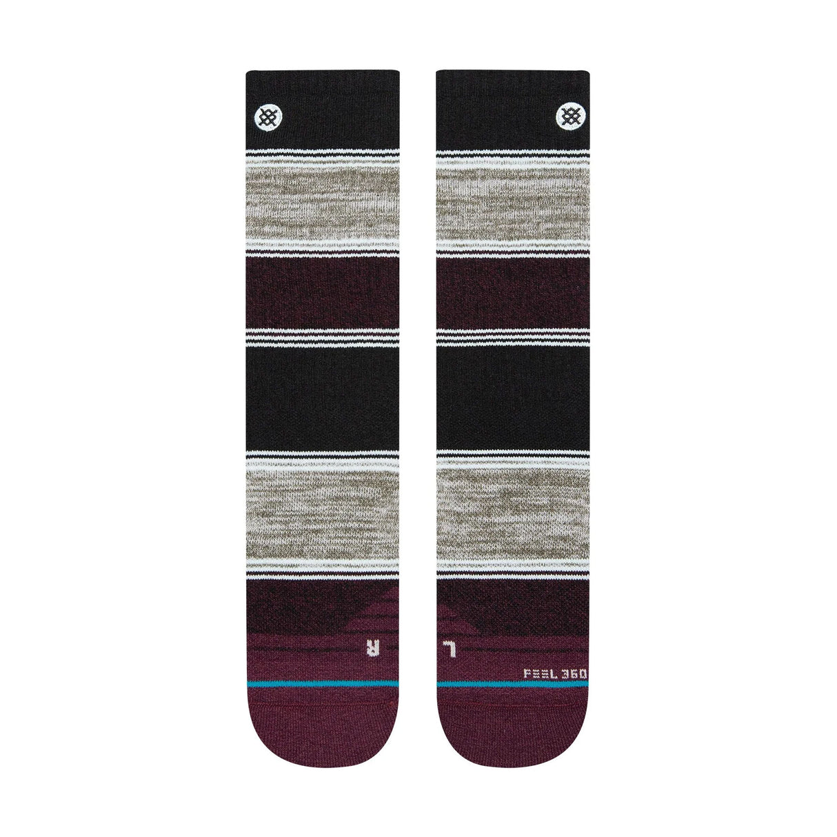 Stance Gorp Core Crew Socks Black / Medium #- 53 Degrees North 