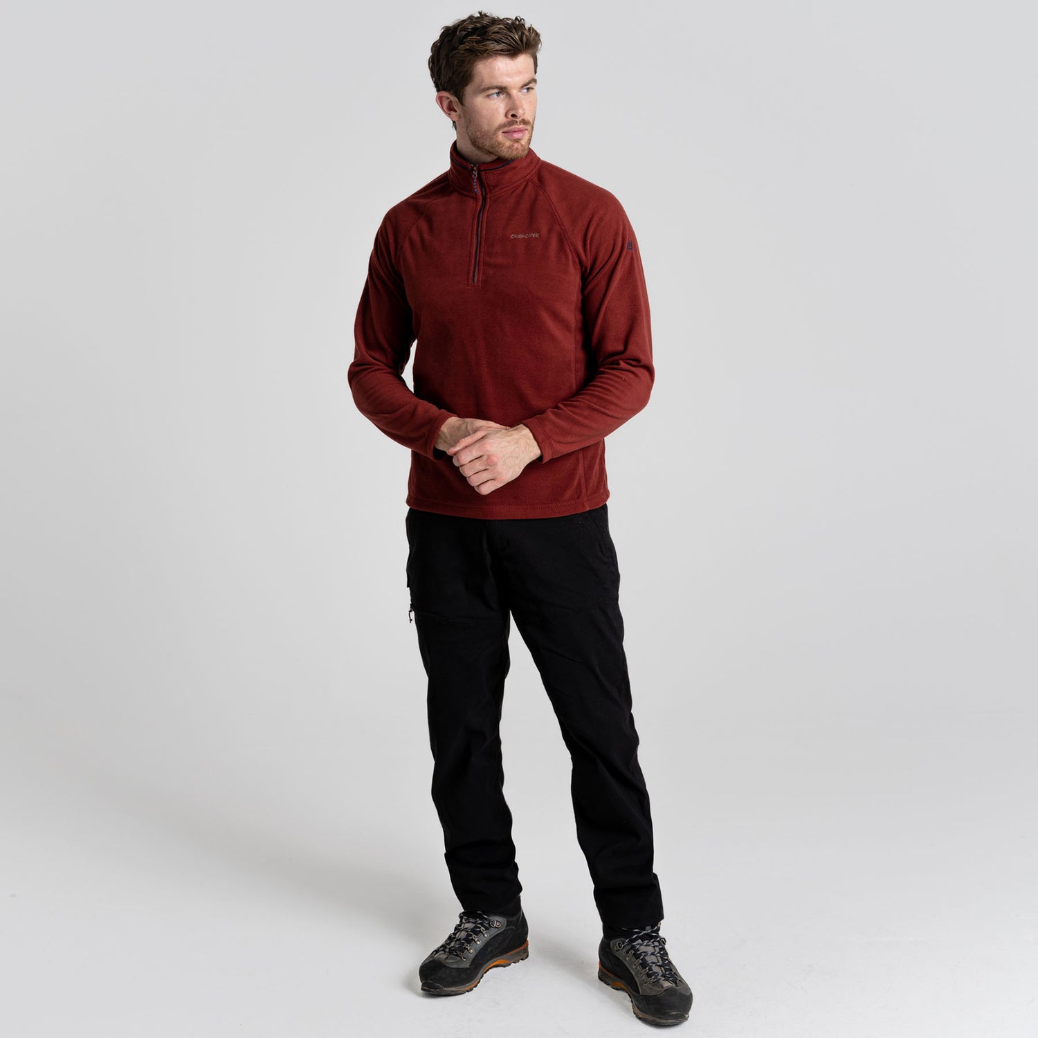 Craghoppers Men's Corey VI Half Zip Fleece Pullover | 53 Degrees North