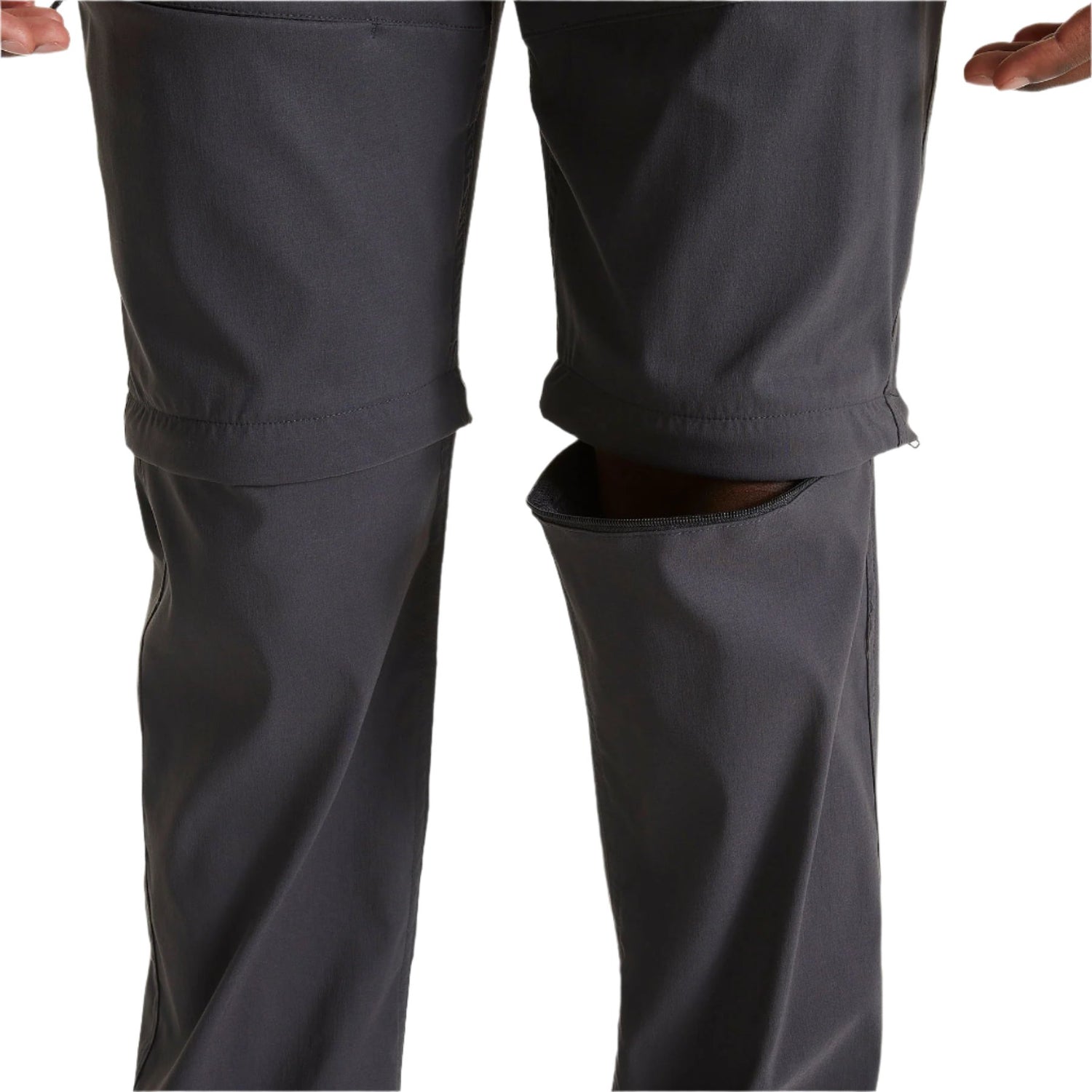 Craghoppers Men's Kiwi Pro II Convertible Trousers Dark Lead / Small / Regular-Dark Lead / Small / Short-Dark Lead / Medium / Regular-Dark Lead / Medium / Short-Dark Lead / Large / Regular #- 53 Degrees North 