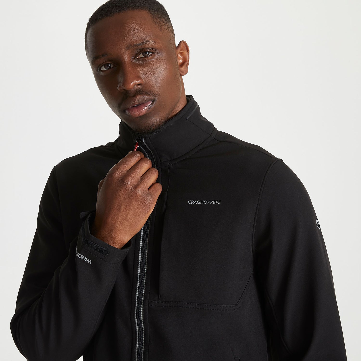 Craghoppers Men's Lightweight Altis Jacket Black / Small-Black / Medium-Black / Large-Black / X-Large-Black / XX-Large #- 53 Degrees North 