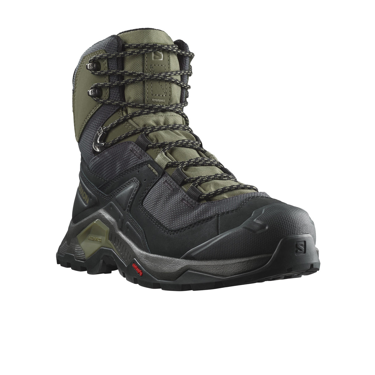 Salomon Men's Quest Element GORE-TEX Hiking Boots Black/Deep Lichen Green/Olive Night / UK 8-Black/Deep Lichen Green/Olive Night / UK 9-Black/Deep Lichen Green/Olive Night / UK 10-Black/Deep Lichen Green/Olive Night / UK 11-Black/Deep Lichen Green/Olive Night / UK 12 #- 53 Degrees North 