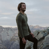 Icebreaker Men's Merino 260 Tech Long Sleeve Crewe Thermal Top Loden / Small-Loden / Medium-Loden / Large-Loden / X-Large-Loden / XX-Large #- 53 Degrees North 