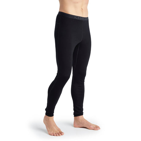 Icebreaker Men's Merino 260 Tech Leggings Black / Small-Black / Medium-Black / Large-Black / X-Large-Black / XX-Large #- 53 Degrees North 
