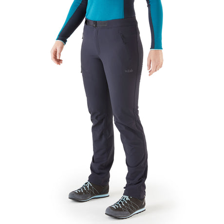 Rab Women's Incline AS Pants Ebony / X-Small-Ebony / Small-Ebony / Medium-Ebony / Large-Ebony / X-Large #- 53 Degrees North 