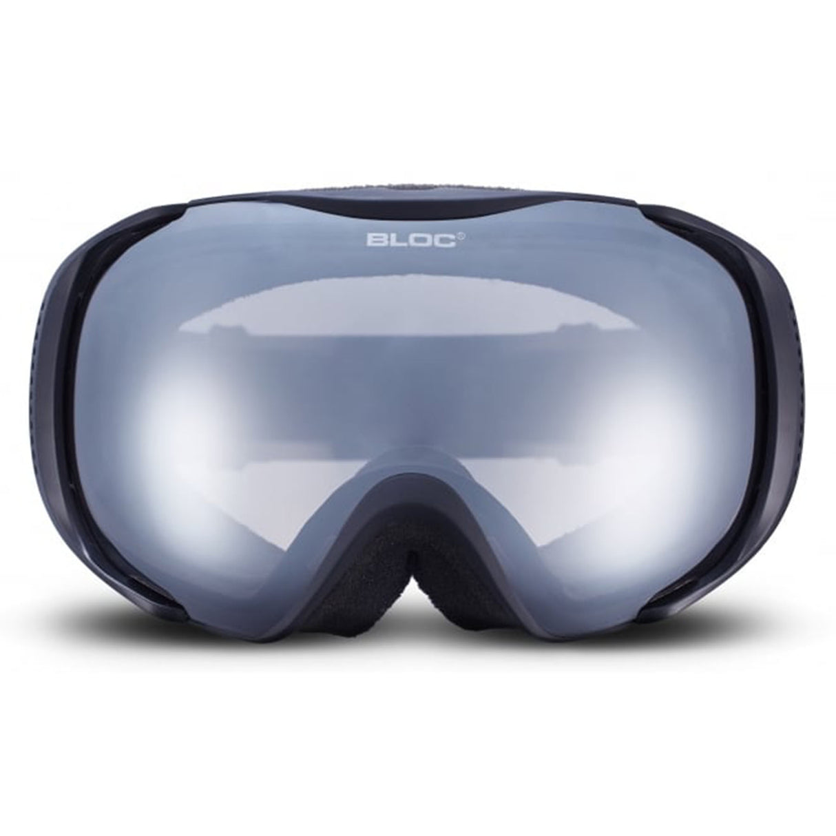 Bloc Mask Photochromic Ski Goggles Matte Black #- 53 Degrees North 
