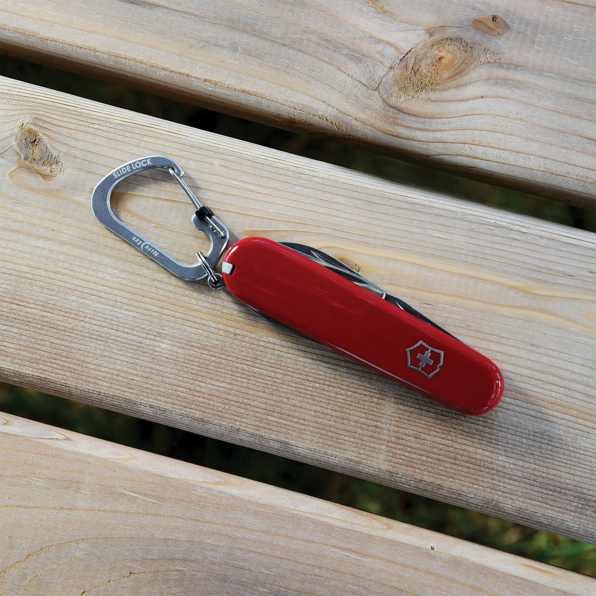 Nite Ize Slidelock Carabiner Stainless Steel / #3-Stainless Steel / #4 #- 53 Degrees North 