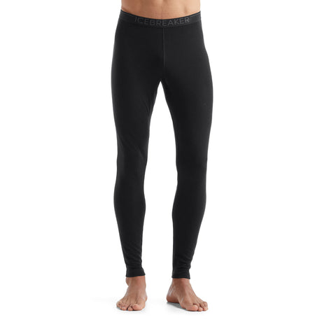 Icebreaker Men's Merino 200 Oasis Thermal Leggings Black / Small-Black / Medium-Black / Large-Black / X-Large-Black / XX-Large #- 53 Degrees North 