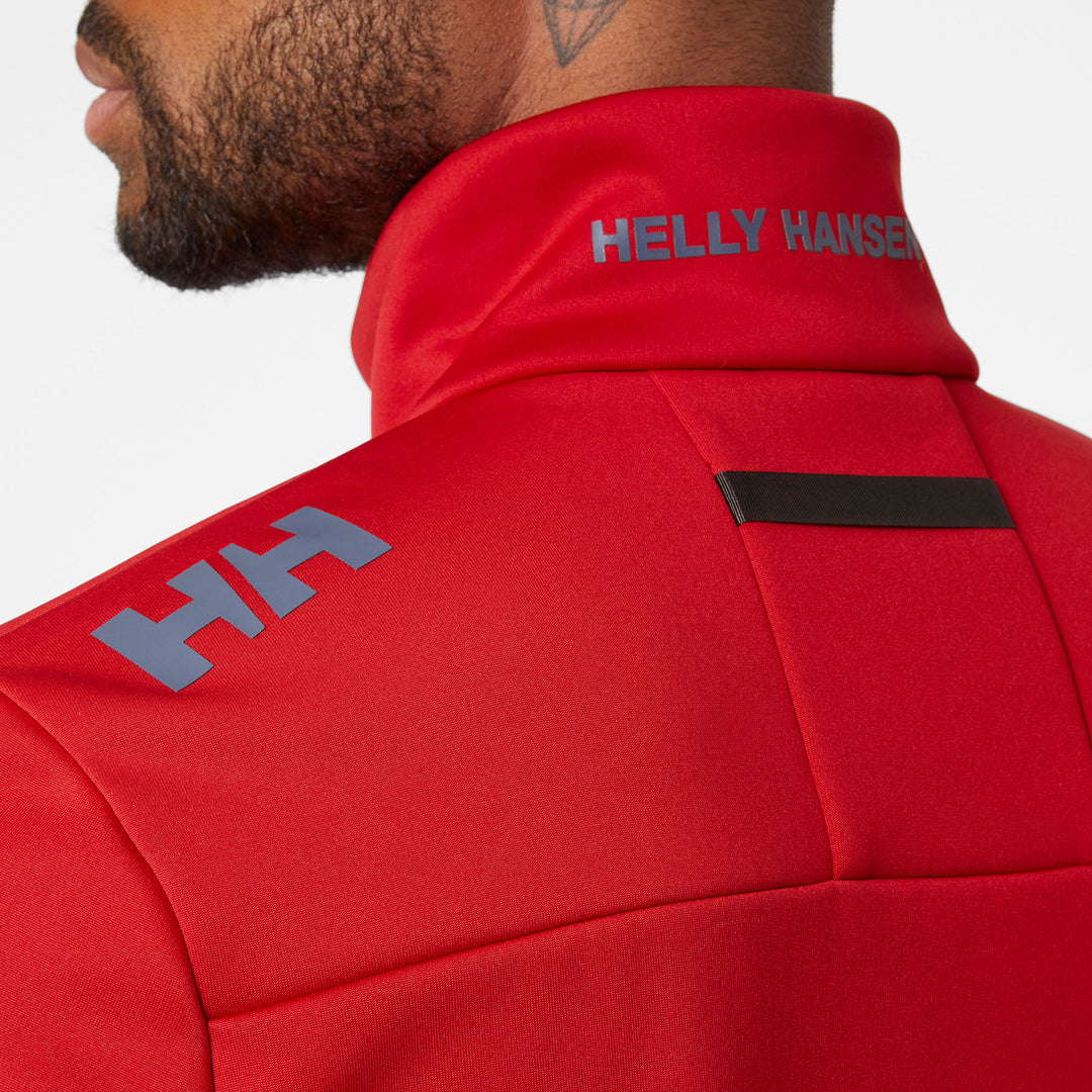 Helly Hansen Men's Crew Fleece Jacket #color_red