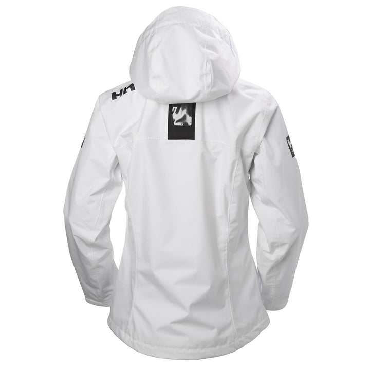 Helly Hansen Women's Crew Hooded Midlayer Jacket #color_white