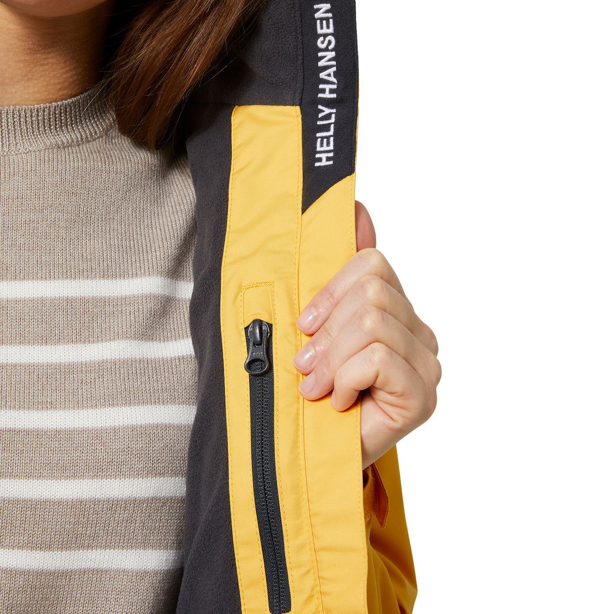 Helly Hansen Women's Crew Hooded Midlayer Jacket Navy / X-Small-Navy / Small-Navy / Medium-Navy / Large-Navy / X-Large #- 53 Degrees North 