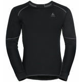 ODLO Men's Active X-Warm Eco Baselayer Top Black / Small-Black / Medium-Black / Large-Black / X-Large-Black / XX-Large #- 53 Degrees North 