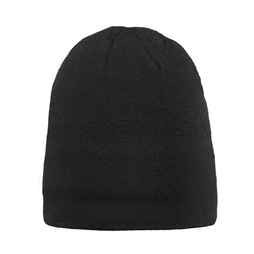 Barts Unisex Fine Knitted Core Beanie #color_black