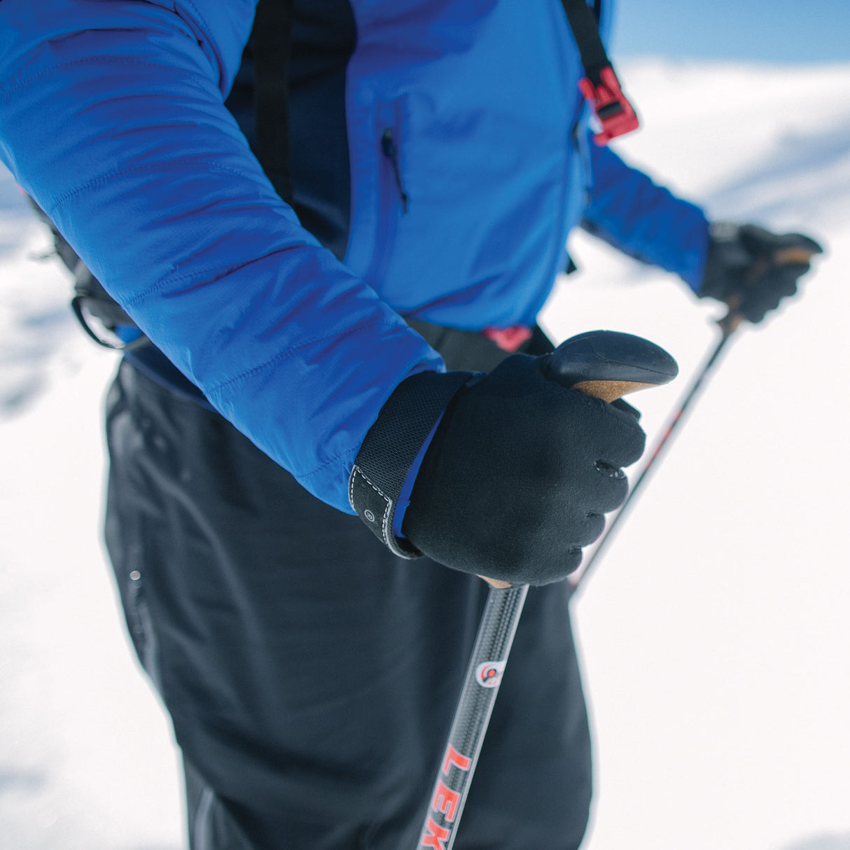 Icebreaker Unisex Merino Quantum Gloves Black / X-Small-Black / Small-Black / Medium-Black / Large #- 53 Degrees North 