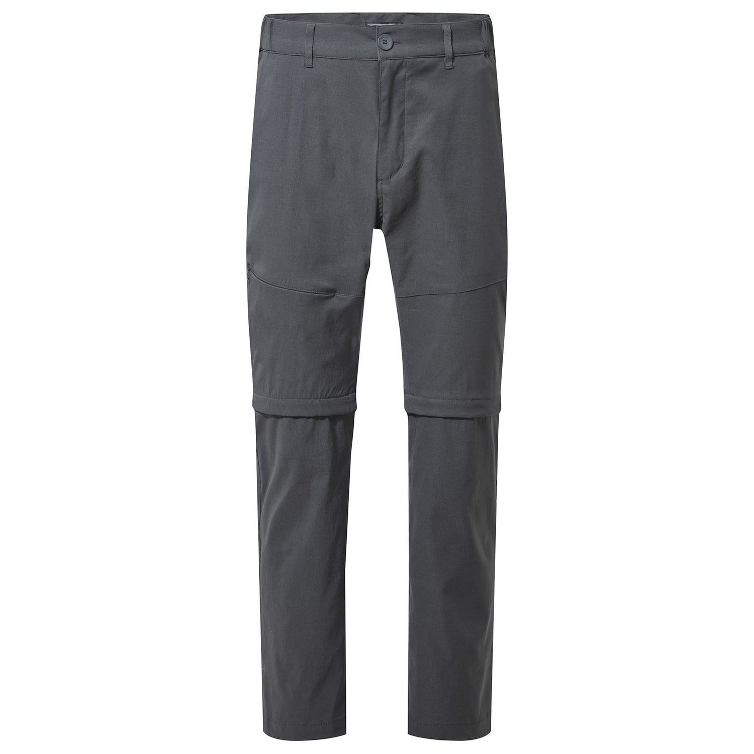 Craghoppers Men's Kiwi Pro II Convertible Trousers Dark Lead / Small / Regular-Dark Lead / Small / Short-Dark Lead / Medium / Regular-Dark Lead / Medium / Short-Dark Lead / Large / Regular #- 53 Degrees North 