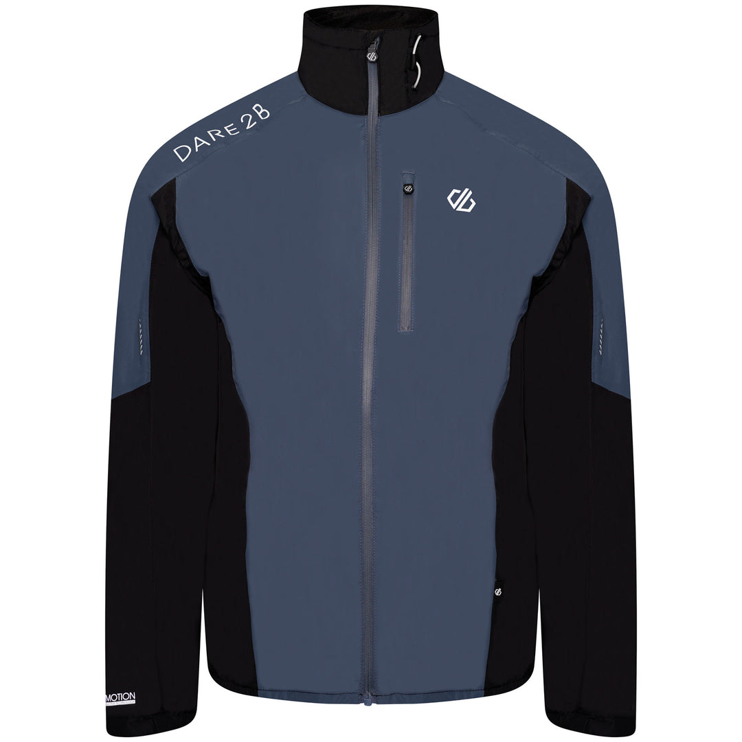 Dare 2b Men's Mediant II Cycling Jacket #color_orion-grey-black