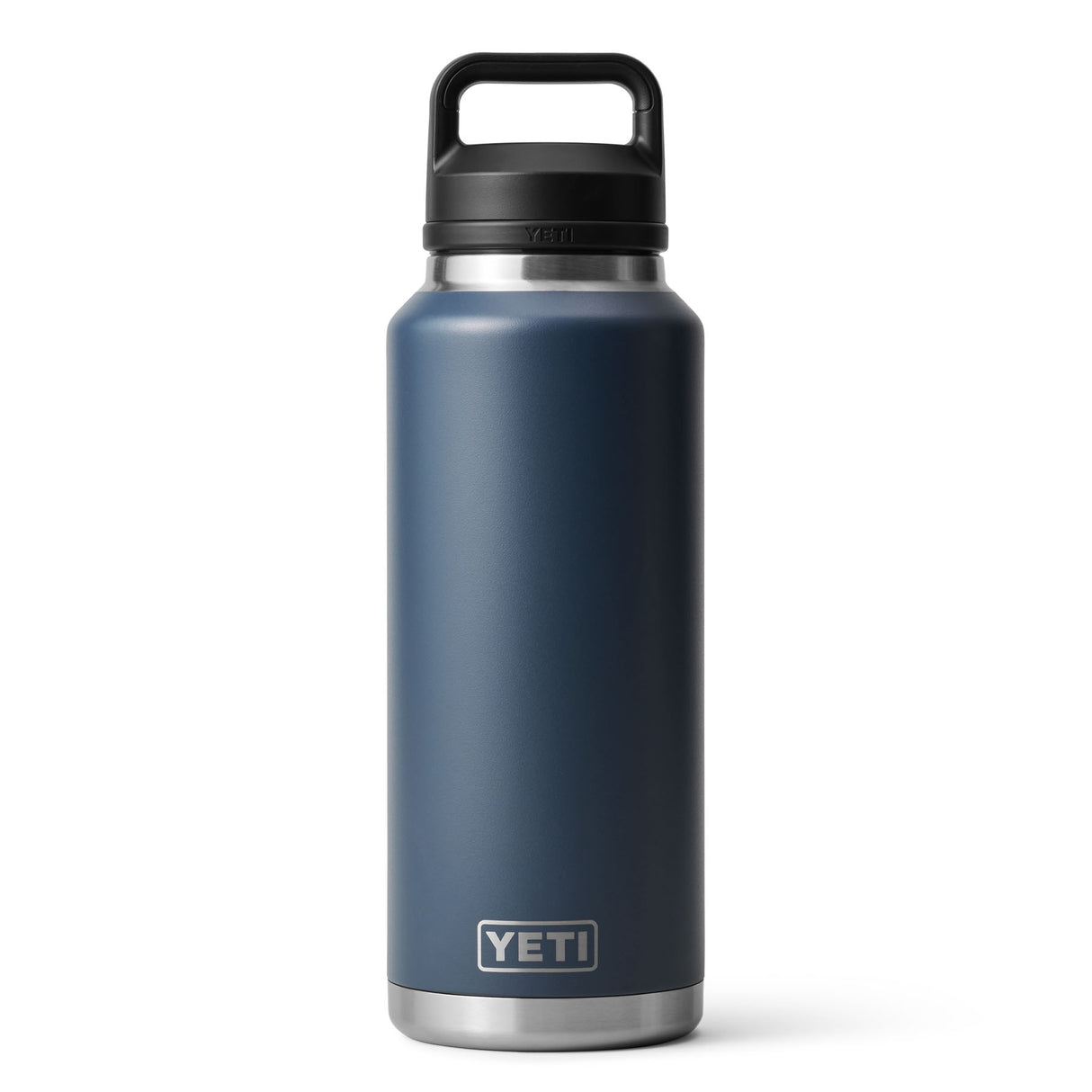 YETI Rambler 46 oz (1.4 L) Bottle with Chug Cap Black Forest Green-Tropical Pink-Rescue Red-Navy #- 53 Degrees North 