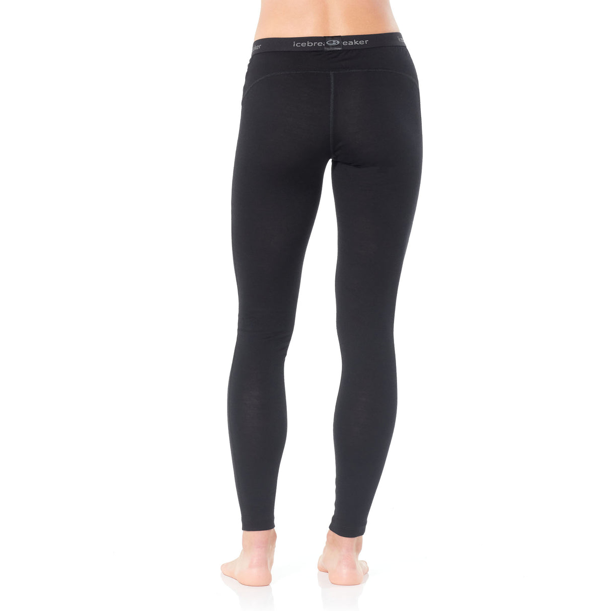 Icebreaker Women's Merino 200 Oasis Leggings Black / X-Small-Black / Small-Black / Medium-Black / Large-Black / X-Large #- 53 Degrees North 