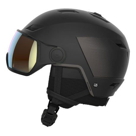 Salomon Pioneer LT Ski Visor Helmet Black / Medium-Black / Large #- 53 Degrees North 