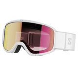 Salomon Aksium 2.0 S Ski Goggles White-Black/Mid Red-Heavenly Pink/Ruby #- 53 Degrees North 