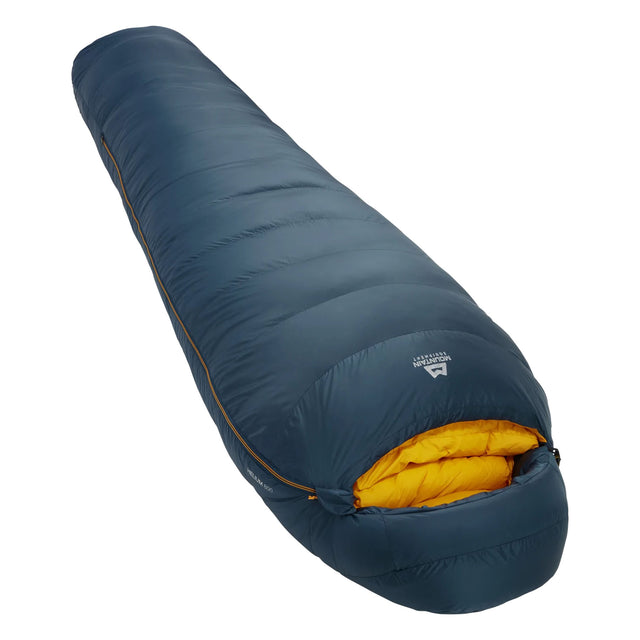Mountain Equipment Helium 800 Sleeping Bag Majolica Blue / Single #- 53 Degrees North 