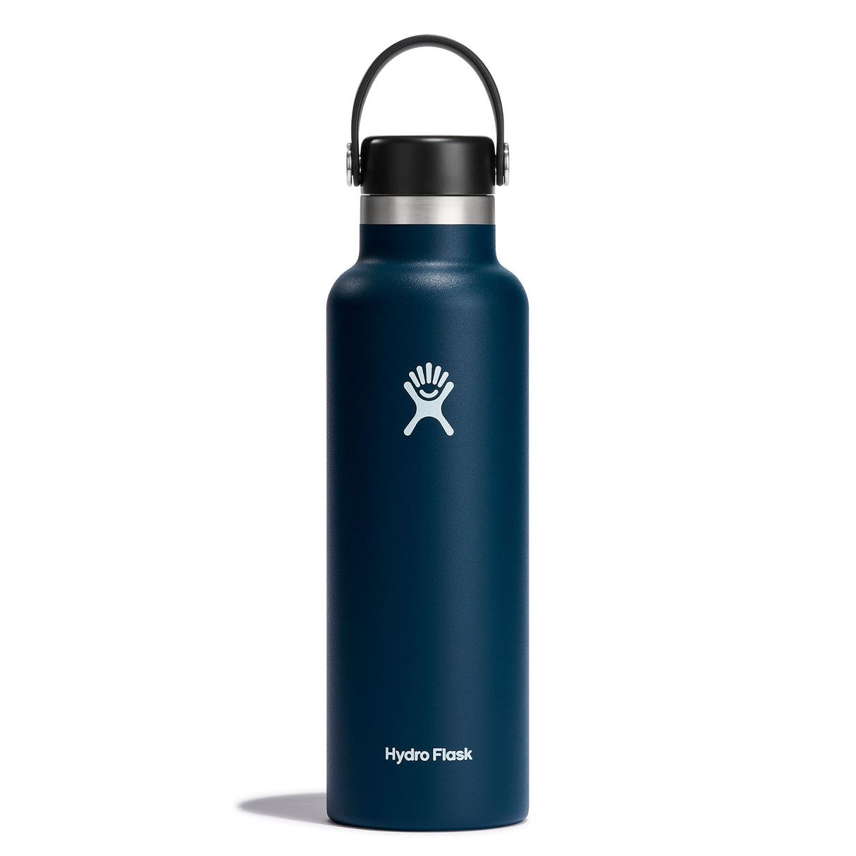 Hydro Flask 21 oz (621 ml) Standard Mouth Bottle Black-Moonshadow-Fossil-Cascade #- 53 Degrees North 