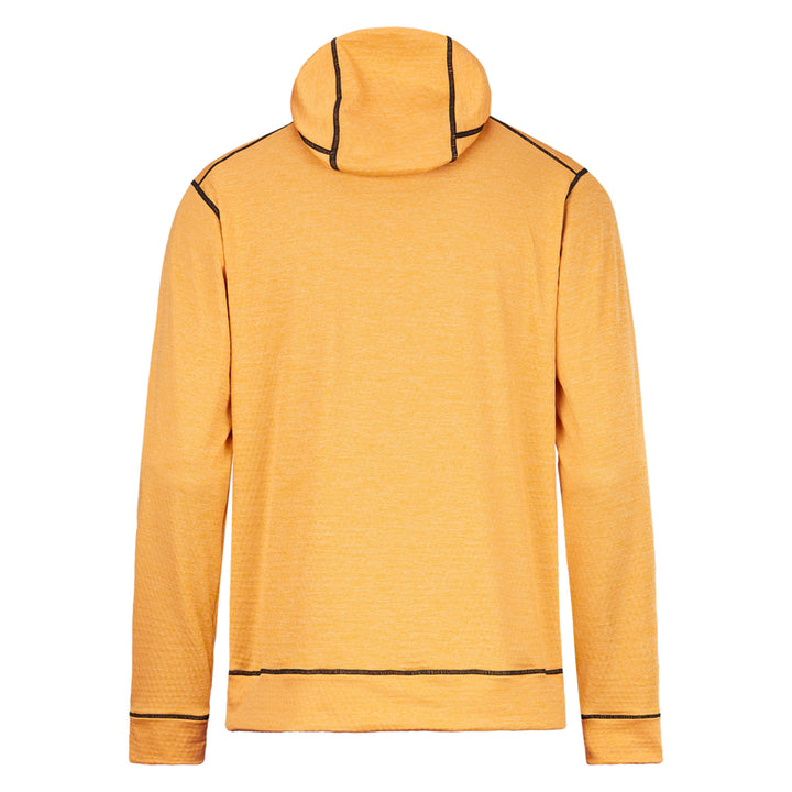 Picture Organic Clothing Men's Bake Grid Storm Hoodie #color_yellow