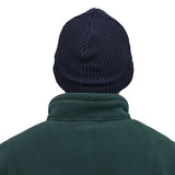 Patagonia Fisherman's Rolled Beanie Contrast Stripe/Black-Contrast Stripe/Brisk Purple-Cascade Green-Black-Navy Blue #- 53 Degrees North 