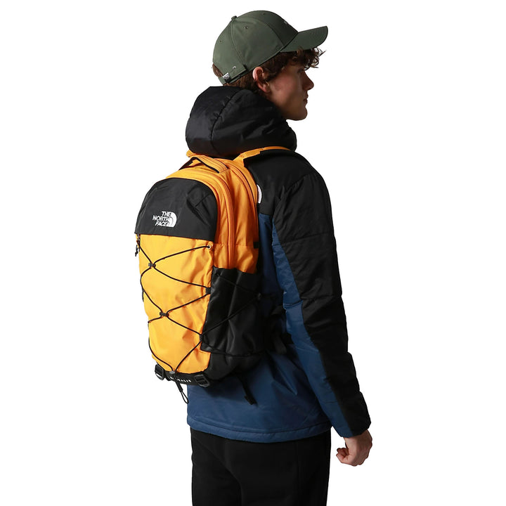 The North Face Borealis Backpack #color_cone-orange-tnf-black