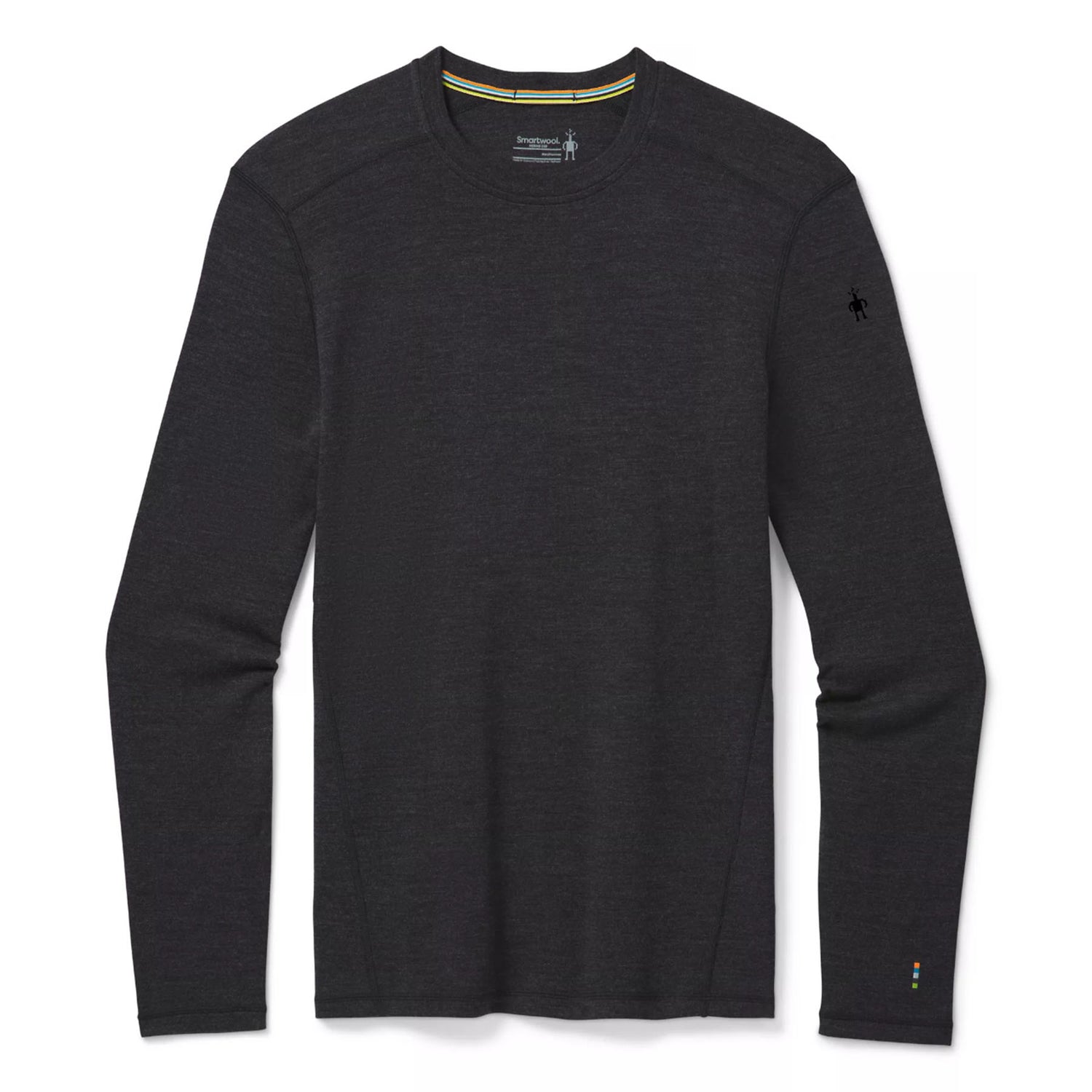 Smartwool Men's Classic Thermal Merino Baselayer Crew Shirt Charcoal Heather / Small-Charcoal Heather / Medium-Charcoal Heather / Large-Charcoal Heather / X-Large-Charcoal Heather / XX-Large #- 53 Degrees North 