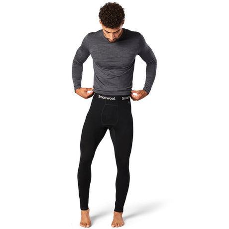 Smartwool Men's Classic All-Season Merino Baselyer Bottoms Black / Small-Black / Medium-Black / Large-Black / X-Large-Black / XX-Large #- 53 Degrees North 