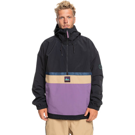 Quiksilver Men's Steeze Technical Snow Jacket True Black / Small-True Black / Medium-True Black / Large-True Black / X-Large #- 53 Degrees North 