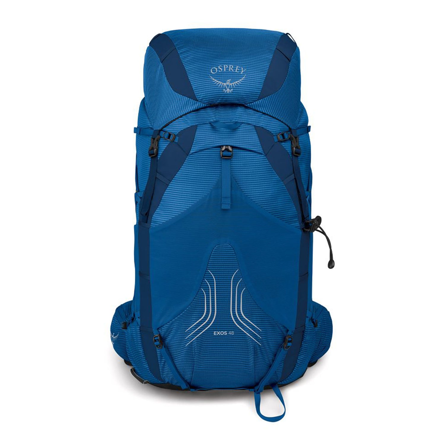 Osprey Exos 48 Backpack Blue Ribbon / Small/Medium-Blue Ribbon / Large/X-Large #- 53 Degrees North 