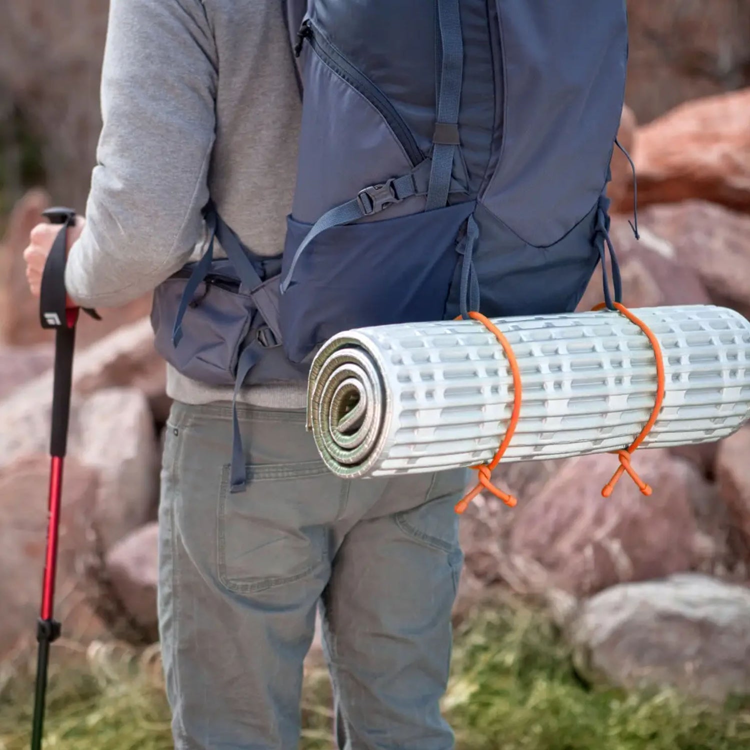 Nite Ize Gear Tie Original - Pack of 2 Black / 12"-Black / 24" #- 53 Degrees North 