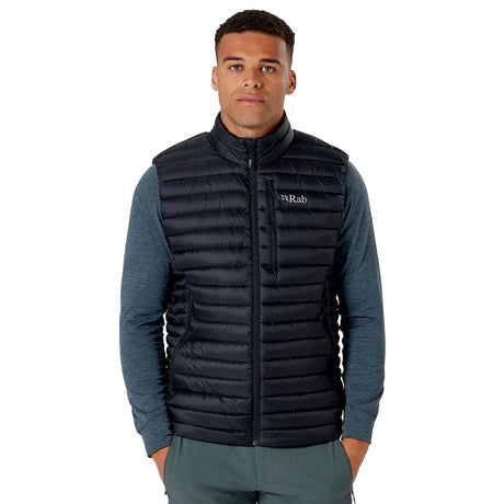 Rab Men's Microlight Vest Black / Small-Black / Medium-Black / Large-Black / X-Large-Black / XX-Large #- 53 Degrees North 
