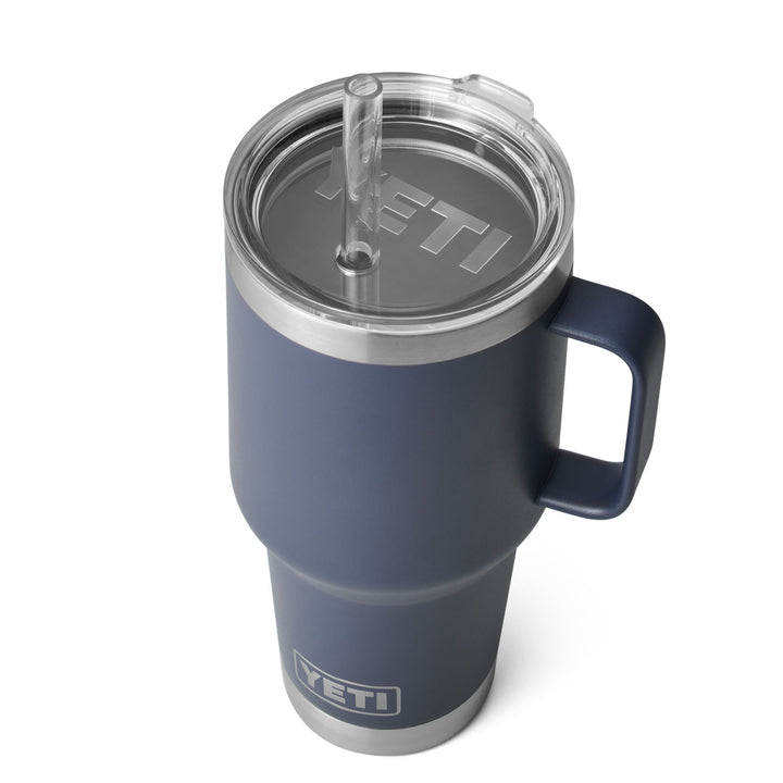 YETI Yeti Rambler 35 oz (994 ml) Mug with Straw Lid #color_navy