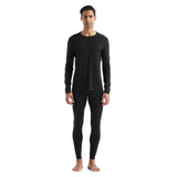 Icebreaker Men's Merino 200 Oasis Thermal Leggings Black / Small-Black / Medium-Black / Large-Black / X-Large-Black / XX-Large #- 53 Degrees North 