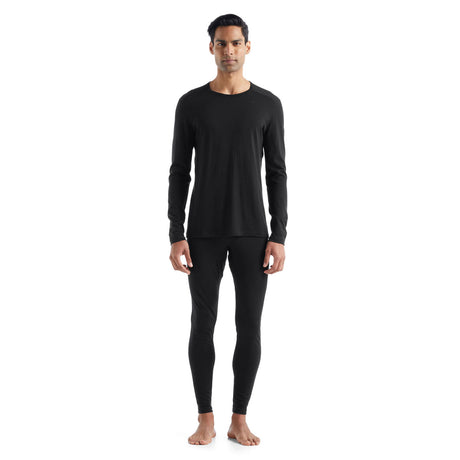 Icebreaker Men's Merino 200 Oasis Thermal Leggings Black / Small-Black / Medium-Black / Large-Black / X-Large-Black / XX-Large #- 53 Degrees North 
