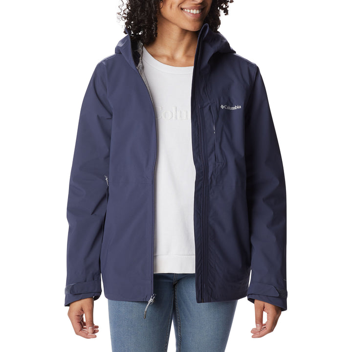 Columbia Women's Ampli-Dry Waterproof Shell Jacket #color_nocturnal