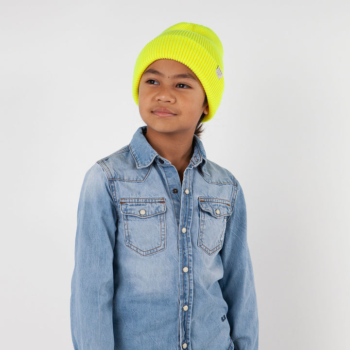 Barts Kids' Kinabalu Beanie #color_fluo-yellow