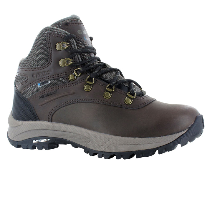 Hi-Tec Women's Altitude VI I Waterproof Hiking Boots #color_dark-chocolate