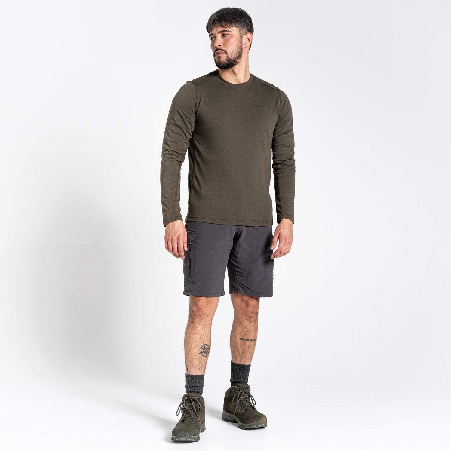 Craghoppers Men's Nosilife Cargo II Shorts Black Pepper / Small-Black Pepper / Medium-Black Pepper / Large-Black Pepper / X-Large-Black Pepper / XX-Large #- 53 Degrees North 