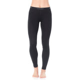 Icebreaker Women's Merino 200 Oasis Leggings Black / X-Small-Black / Small-Black / Medium-Black / Large-Black / X-Large #- 53 Degrees North 
