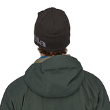 Patagonia Beanie Hat Black-Classic Fitz Roy/Andes Blue-Logo Belwe/Black #- 53 Degrees North 
