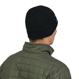 Patagonia Fisherman's Rolled Beanie Contrast Stripe/Black-Contrast Stripe/Brisk Purple-Cascade Green-Black-Navy Blue #- 53 Degrees North 